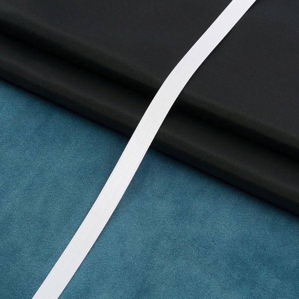 Лента атласная 2-сторонняя 12.0 мм / 22.86±1 метров, C1001 белый, 6102-0002, Globus