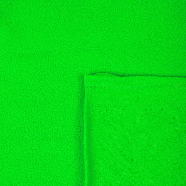 Флис 2-сторонний 190 г/м², 150 см / 2 метра, TBY-0059-333.2, цв.F333 неон зеленый