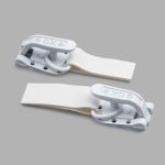 Крючок шубный PQ 45 мм, белый, PQ5210, 5 шт