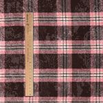 Фланель рубашечная вареная 150 г/м², 150 см / 2 метра, TBY.Fl.C750 розовый