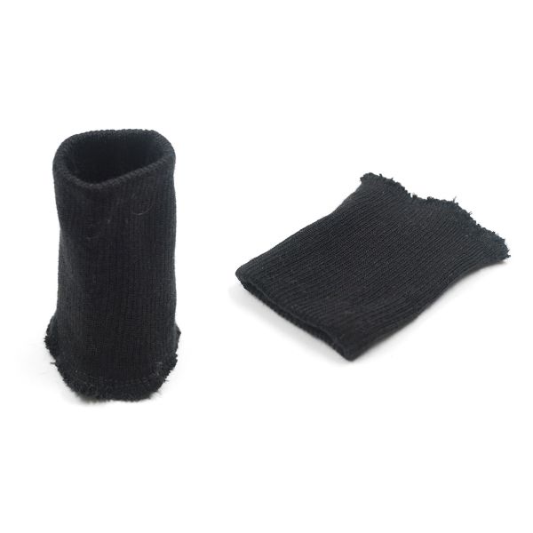 Манжеты трикотажные 7.0х9.5 см, уплотненный 2х1, 004 черный