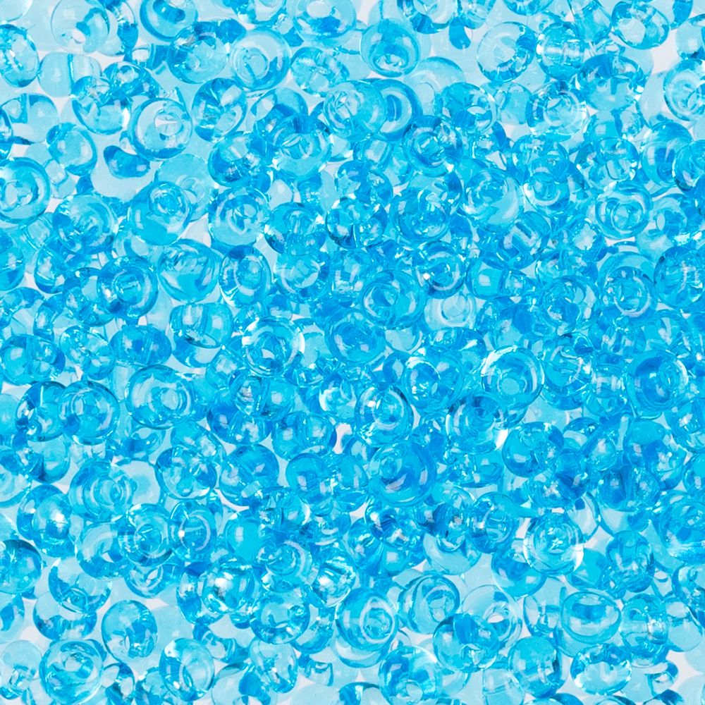 Бисер Preciosa Drops 08/0, 2.9 мм, 50 г, 60010 голубой, 311-11001