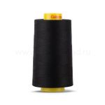 Нитка универсальная Gutermann Mara 120/2, 5000 м, 700185, 2111 ультра черный (Arta 170), 1 катушка