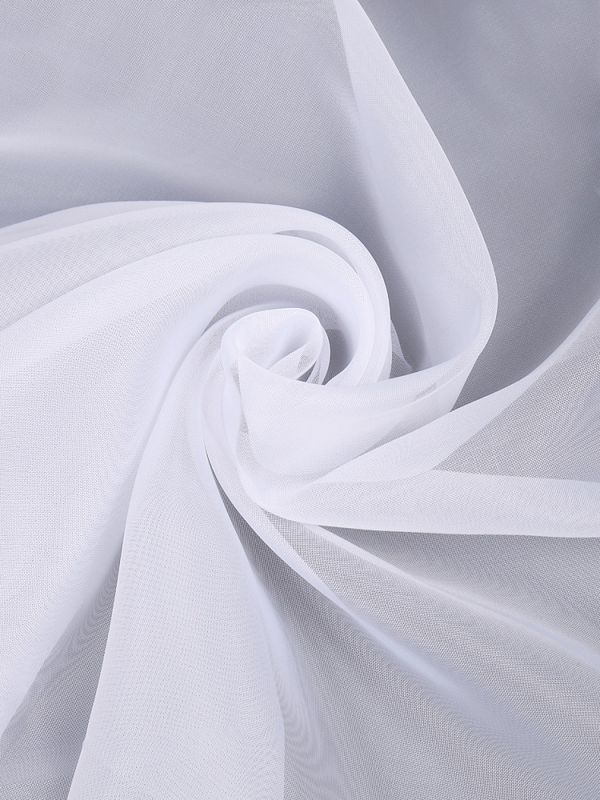 Вуаль 45 г/м², 300 см / 120 метров, арт.Vei.01 цв.белый