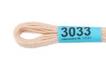 Мулине Gamma 100% хлопок, цв.3033 св.бежевый, 24 мотка по 8 метров