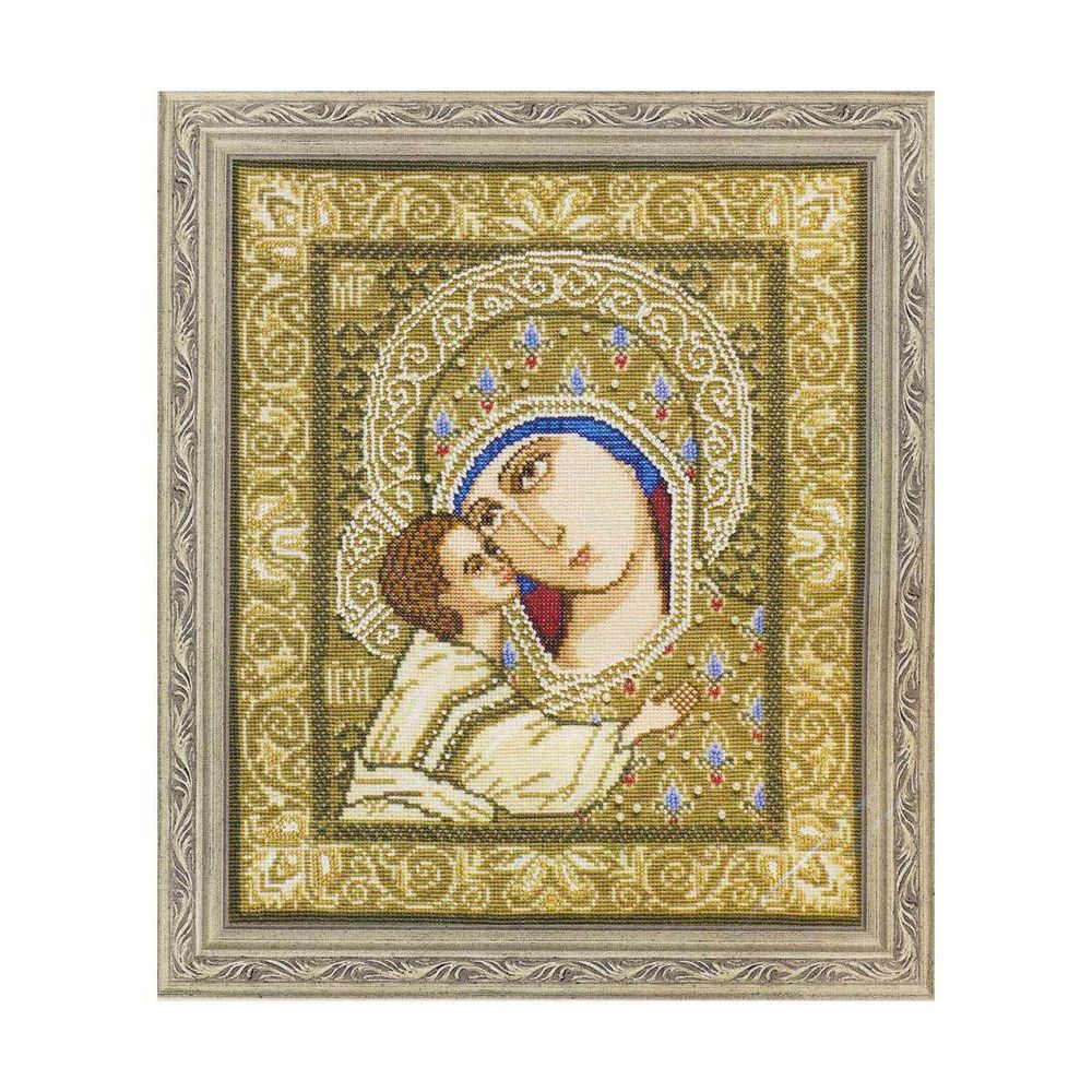 Набор для вышивания нитками Риолис, Богоматерь Игоревская, 29х35 см