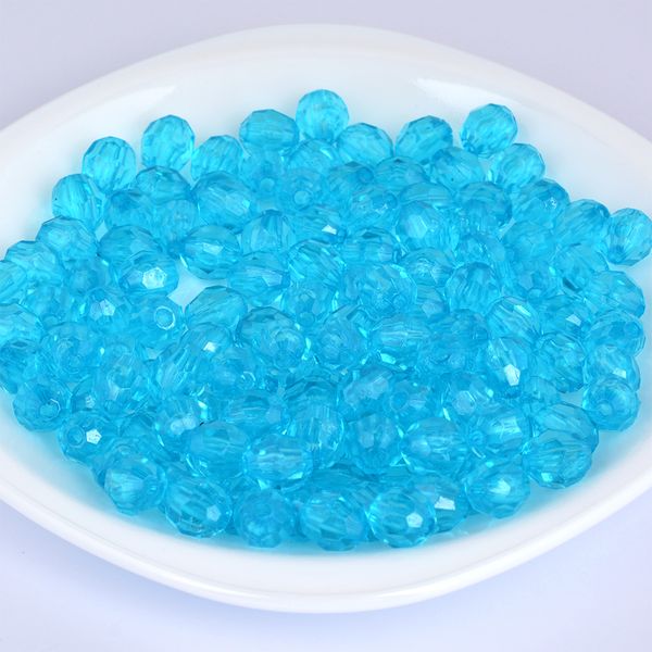 Бусины акрил ⌀12 мм, MG.3242-34 цв.34 яр.голубой уп.50 г, Magic4Hobby