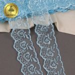 Кружево капроновое 45 мм / 9.14 м, TBS.30010 цв.047 (267) голубой, Kruzhevo