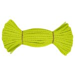 Шнур отделочный сороконожка ⌀5.0 мм / 30 метров, салатовый, С873