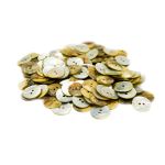 Пуговицы 2 прокола Ракушка 32L, 20 мм, (agoya), CN-S002, 144 шт
