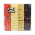 Салфетки 33х33см, 2-х слойные 20 шт/упак (капучино), JLC-2PLY