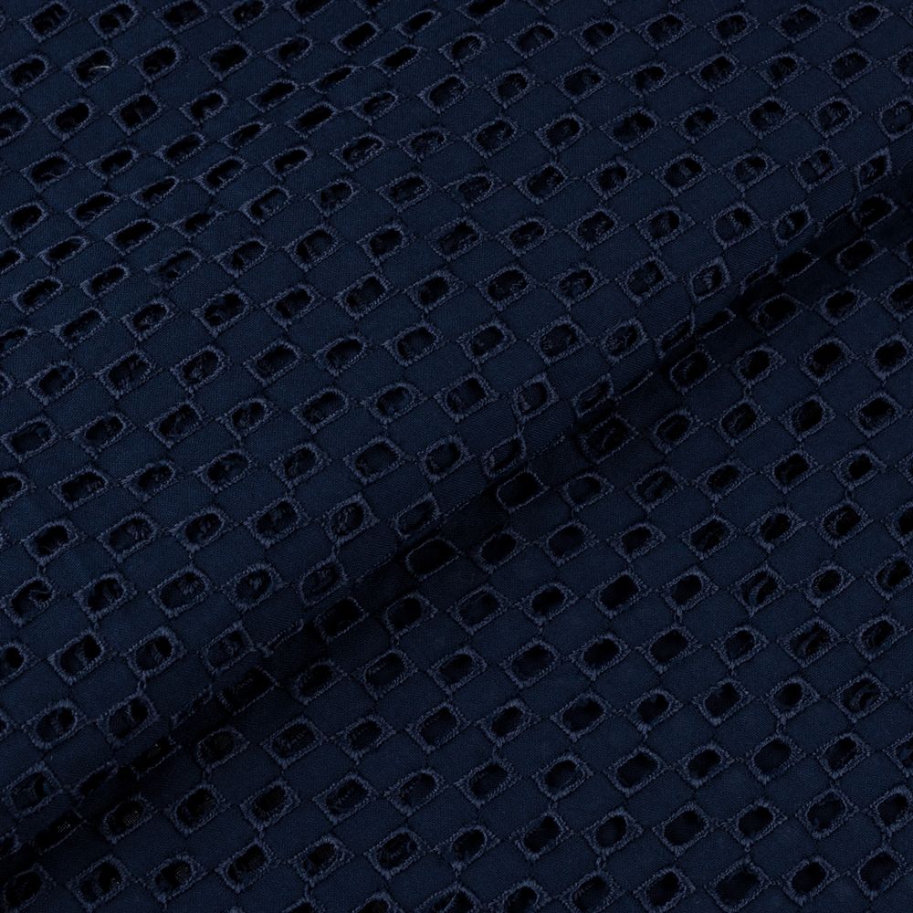 Ткань шитьё (прошва) 285 г/м², 135 см / 10 метров, 19-4024 т.синий, Gamma YFAS-0729-R