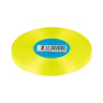 Лента атласная 1-сторонняя 6.0 мм / 33±2 метра, №507N(13-0630) желтый(неон), Gamma