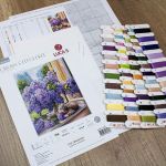 Набор для вышивания нитками Luca-S, Мечтатель, 32х37см