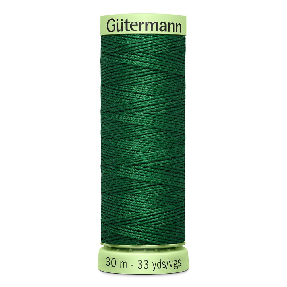 Нитки отделочные Gutermann Top Stitch, 30м, 237 зеленое яблоко, 5 катушек