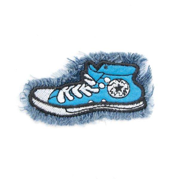 Термоаппликация Кеды голубые, 6.1*2.7см, Hobby&Pro