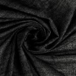 Дублерин трикотажный 65 г/м², черный, шир.150см, 100м