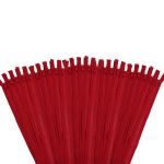 Молния трактор Arta Т6 (6 мм) 2 зам., разъем., 100 см, ОПТ. УП. 25 ШТ., 008 красный