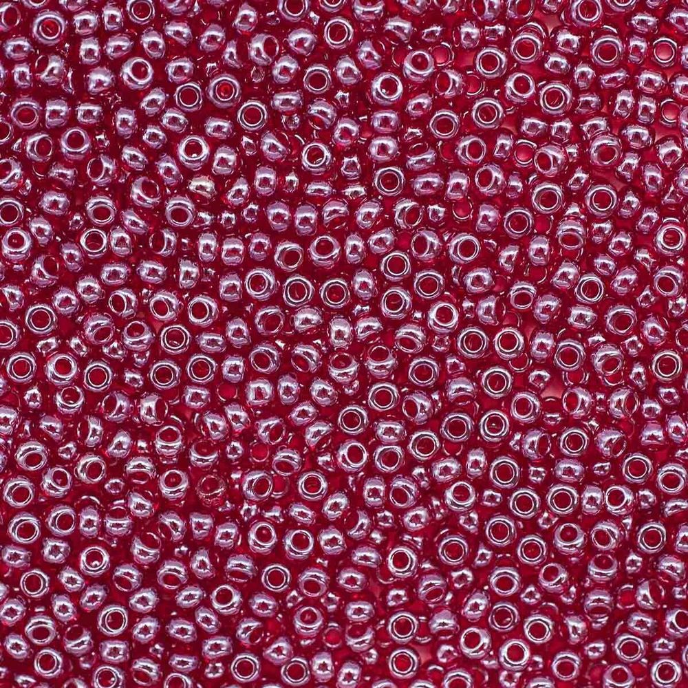 Бисер Preciosa прозрачный с жемчужным покрытием 10/0 (2.3 мм), 100 г (5х20 г), цв. 96090