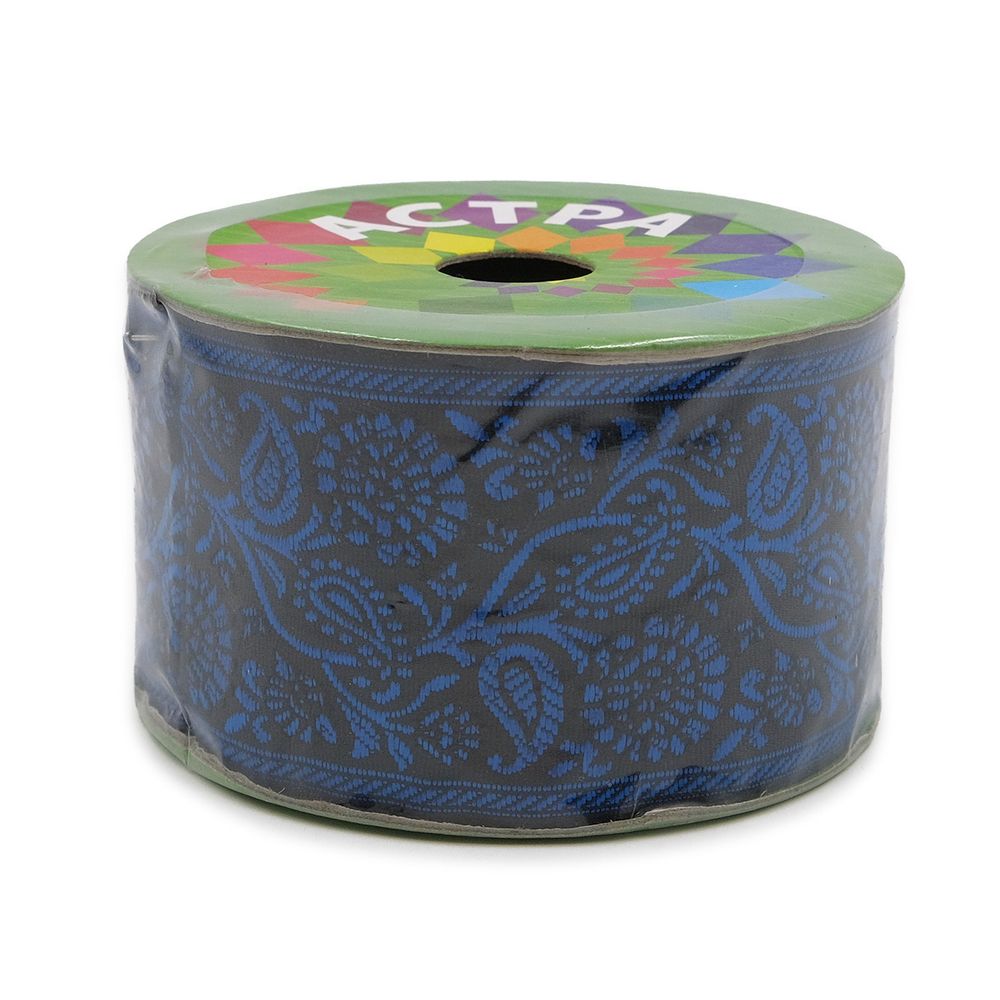 Лента (тесьма) жаккардовая 60.0 мм / 9 метров, Astra&Craft (72) SR996