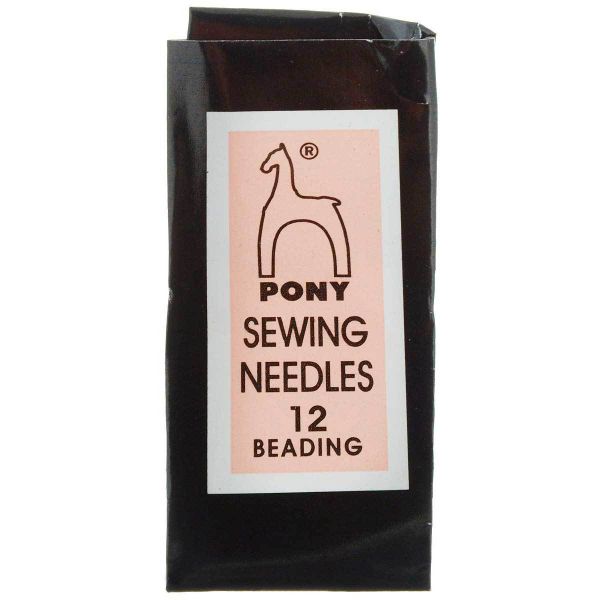Иглы ручные для бисера №12,25 шт, Pony