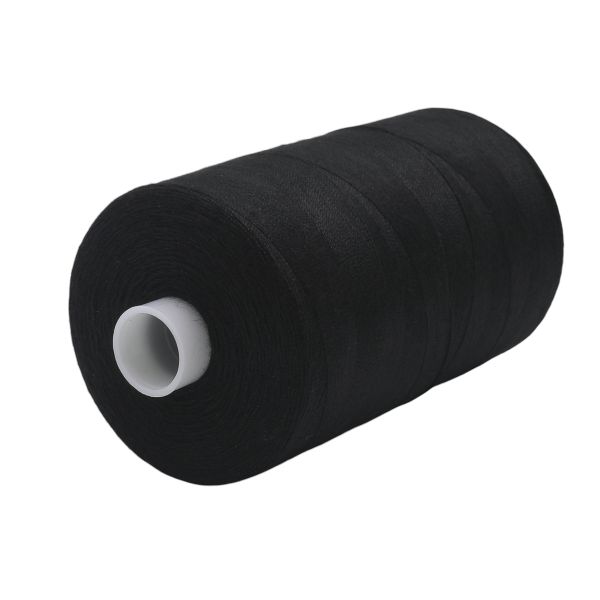 Нитки армированные С36/2 (35ЛЛ), 2000м, 100% п/э Astra&Craft (черный)