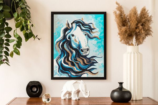 Алмазная (кристальная) мозаика Фрея, Навстречу ветру, 30х40 см