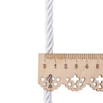 Шнур витой 8мм / 18,29м, 047 белый