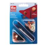 Кнопка Альфа (S-образная) ⌀15.0 мм, 10 шт, латунь, медный, 10 шт, Prym