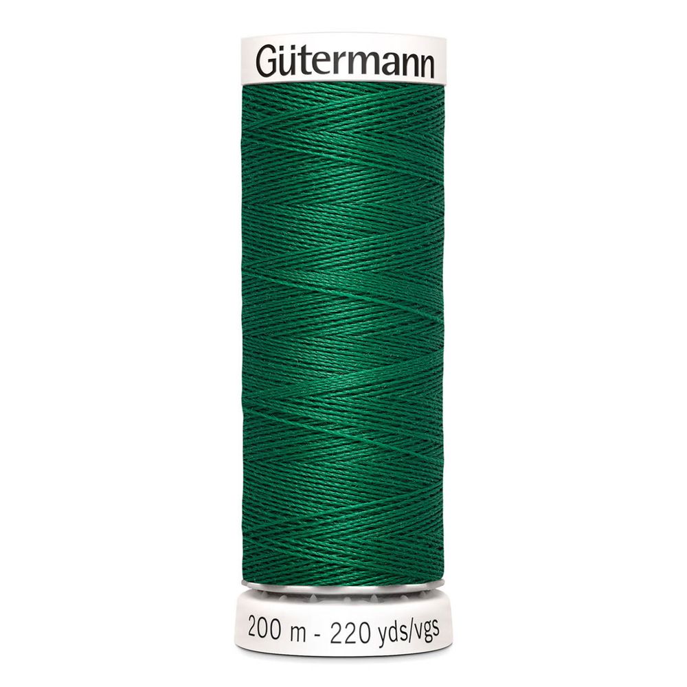 Нитки универсальные Gutermann Sew-all, 200м, 402 изумрудно-зеленый, 1 катушка