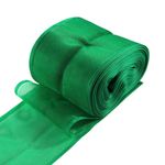 Лента для бантов (капрон) _8 см, 25 м (зеленый) С3501