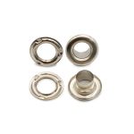 Люверсы металл ⌀_4.87 мм (внутр.), h5.66 мм (внутр.), №3, сталь, New Star, никель, уп≈5000 шт