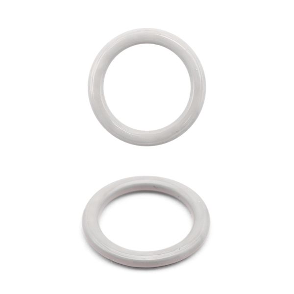 Кольца для бюстгальтера металл ⌀8.0 мм, 20 шт, C154 светло-серый, ГВ800