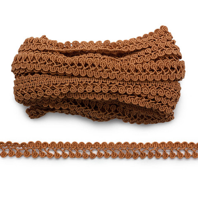 Тесьма отделочная вязаная 15 мм, 10 м, бежевый