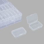 Контейнер для хранения мелочей 27.6х16.4х5.6 см, 24 штуки в боксе