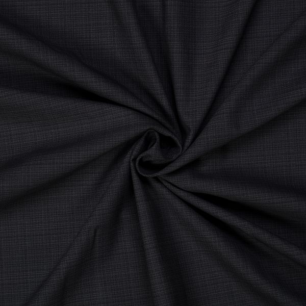 Ткань костюмная 191 г/м², 150х150±2 см, 06 черный/black, Gamma SUTF-002N