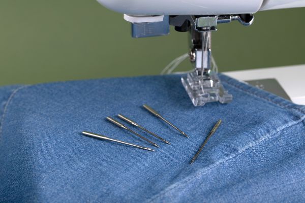 Иглы для швейных машин базовые универсальные 130/705 H, №100, 5 игл, М, Gamma NU №100