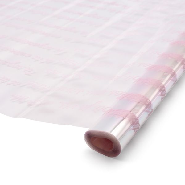 Пленка Маленький принц, цв. нежно-розовый, 70см / 9,14м ±5%, ПЦР00291