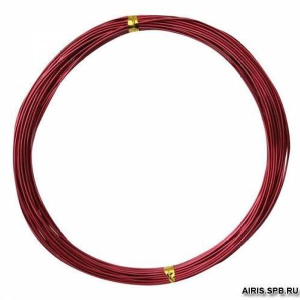 Проволока для рукоделия, 1 мм, 10 м, Астра, 23 красный