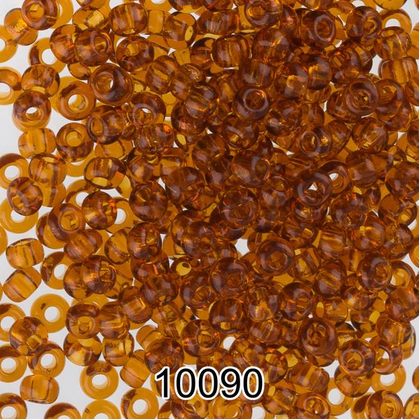 Бисер Preciosa 10/0 (2.3 мм), 500 г, 10090 (Ф093) коричневый