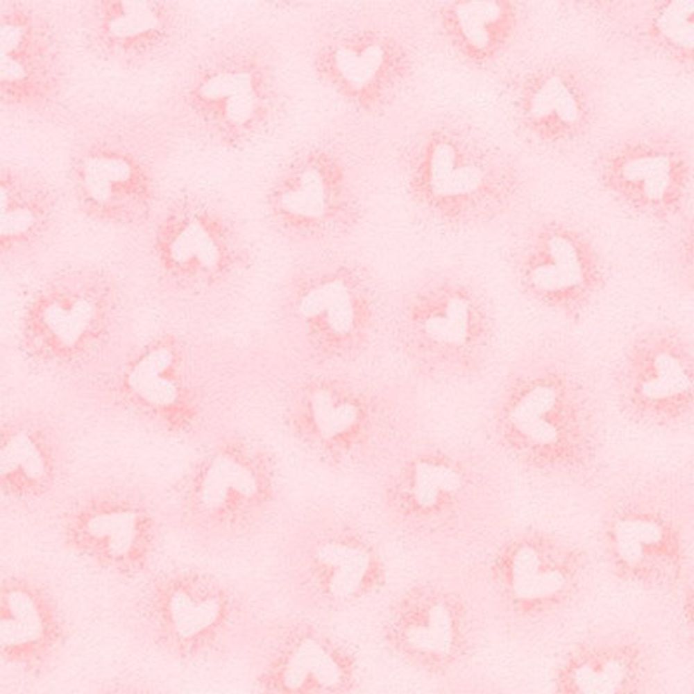 Ткань для пэчворка Peppy Baby Bunting Flannel, отрез 100х110 см, 146 г/м², SRKF-17009-10 Pink, Robert Kaufman