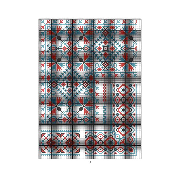 Книга. Старинные русские мотивы для вышивания крестом, Более 300 аутентичных узоров в виде подробных схем 99906804