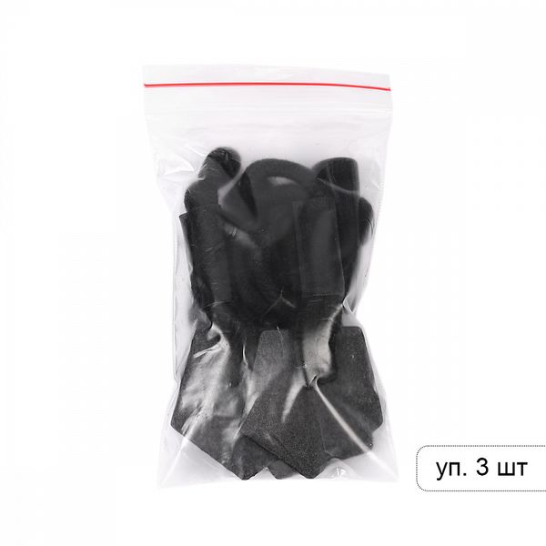 Клевант экокожа 190 мм C-KLV01 цв.черный, 3 шт