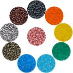 Набор бисера 11/0 ассорти №30 в тубе, 10 цветов, Astra&Craft