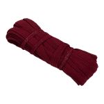 Резинка бельевая (стандартная) 10.0 мм, / 15х10 м плетеная, бордовый/ bordo, Gamma С 3337