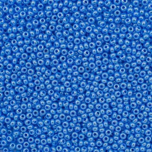 Бисер Preciosa 10/0 (2.3 мм), 100 г (5х20 г), непрозрачный с жемчужным покрытием, цв. 38020