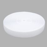 Резинка для подтяжек (помочная) 40.0 мм / 25 метров, 25.2 г/п.м., 501 белый, 6123-9344