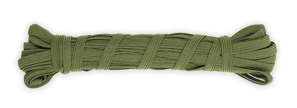 Резинка бельевая (стандартная) 8.0 мм / 10х10 метров, цв, 158 хаки, Gamma НП