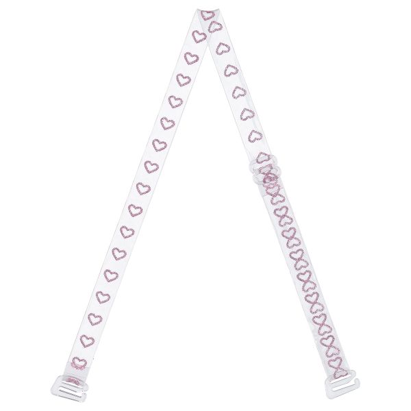 Бретели для бюстгальтера 10 мм, 10 пар, розовый, Gamma BR-1001