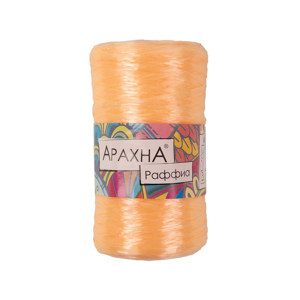 Пряжа Arachna Raffia / уп.5 мот. по 50г, 200м, 42 св.желтый